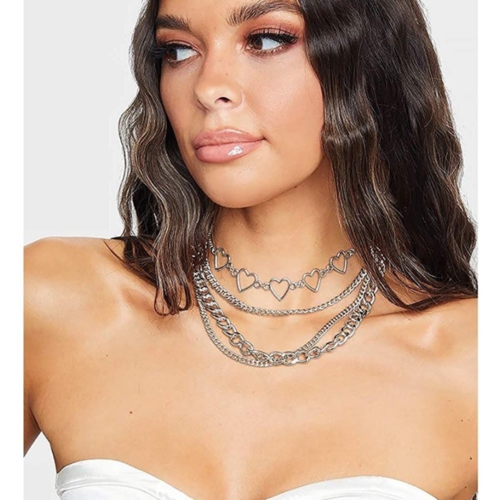 Punk Necklace For Men Women